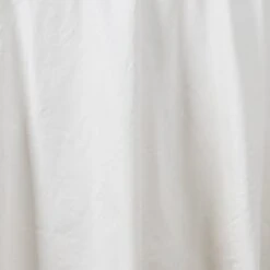 90" Round 100% Cotton Linen Seamless Tablecloth | Washable -Home Decor Promotional Store TAB COT R90 IVR D01