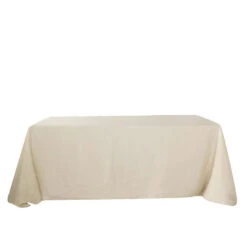 90"x156" Linen Rectangular Tablecloth, Slubby Textured Wrinkle Resistant Tablecloth -Home Decor Promotional Store TAB JUTE02 90132 081 D12 760x760 eb0cc4ef 66e6 4acf accf 64ece589bce0