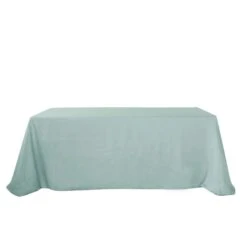 90" X 132" Linen Rectangular Tablecloth, Slubby Textured Wrinkle Resistant Tablecloth 39 90" X 132" Linen Rectangular Tablecloth, Slubby Textured Wrinkle Resistant Tablecloth -Home Decor Promotional Store TAB JUTE02 90132 086 99