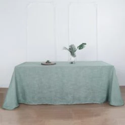 90" X 132" Linen Rectangular Tablecloth, Slubby Textured Wrinkle Resistant Tablecloth 37 90" X 132" Linen Rectangular Tablecloth, Slubby Textured Wrinkle Resistant Tablecloth -Home Decor Promotional Store TAB JUTE02 90132 086 01 849193c6 0e74 4c25 8bed deca0db31310
