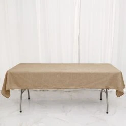 Natural Jute Faux Burlap Rectangular Tablecloth | Boho Chic Decor 30 Natural Jute Faux Burlap Rectangular Tablecloth | Boho Chic Decor -Home Decor Promotional Store TAB JUTE03 5496 NAT 01.progressive b0e43057 0291 4d96 aef3 a0936fa7e03d