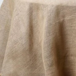 Natural Round Burlap Rustic Tablecloth | Jute Linen Table Decor -Home Decor Promotional Store TAB JUTE 120 NAT D01.progressive a1c47edd 4ac7 431e af0d 85b136f26789