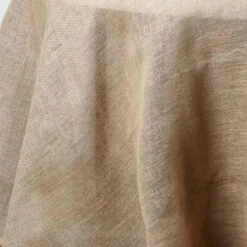 Natural Round Burlap Rustic Tablecloth | Jute Linen Table Decor -Home Decor Promotional Store TAB JUTE 90 NAT D01.progressive e3138992 8a8c 4113 9f93 dd6fdb9a5523
