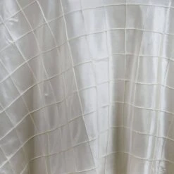 108" Round Pintuck Tablecloth -Home Decor Promotional Store TAB PTK108 IVR D01