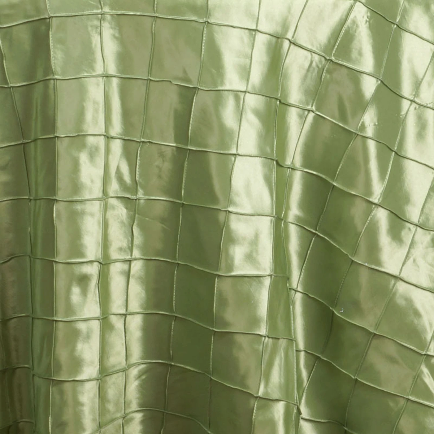 132" Round Pintuck Tablecloth 8 132" Round Pintuck Tablecloth - Image 8