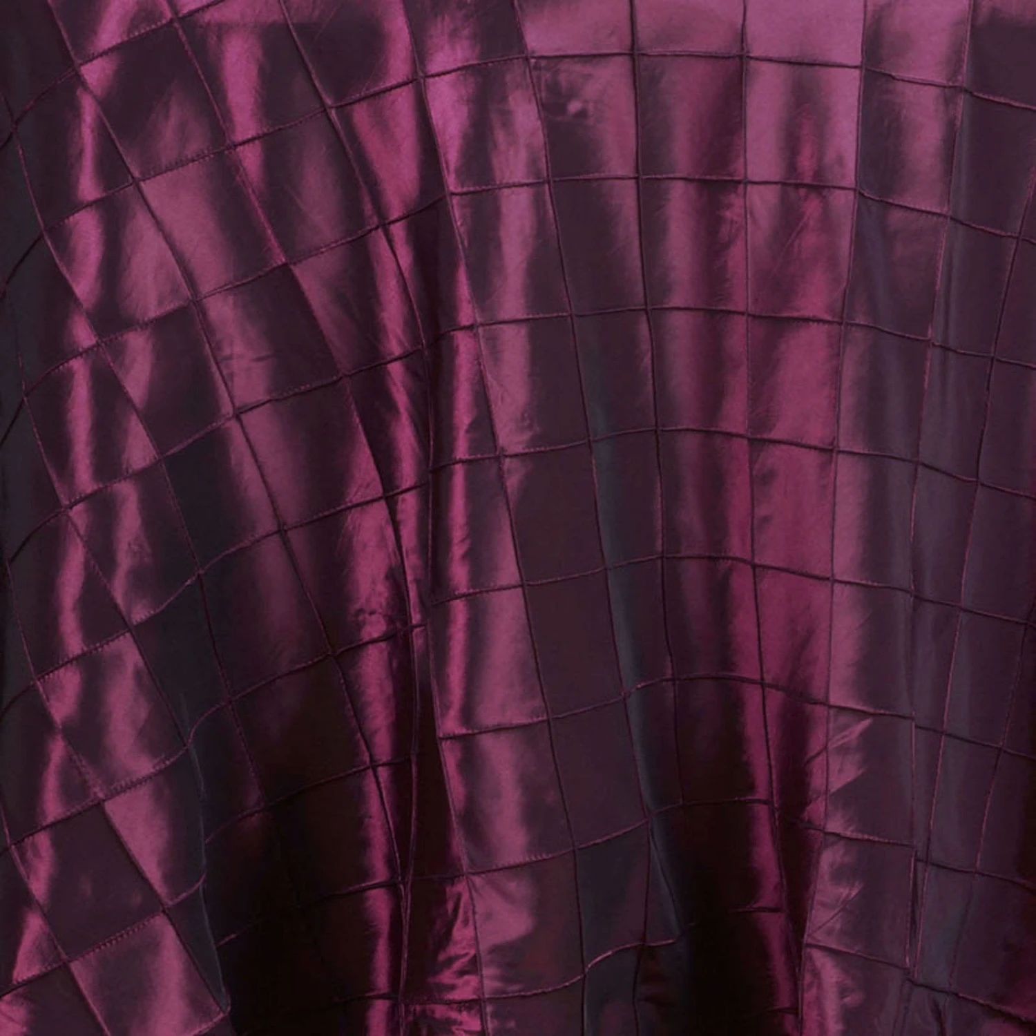 132" Round Pintuck Tablecloth 15 132" Round Pintuck Tablecloth - Image 15