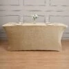 Premium Velvet Spandex Rectangular Tablecloth With Foot Pockets