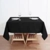 70"x70" Premium Seamless Polyester Square Tablecloth - 200GSM