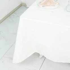 70"x70" Premium Seamless Polyester Square Tablecloth - 200GSM 37 70"x70" Premium Seamless Polyester Square Tablecloth - 200GSM -Home Decor Promotional Store TAB SQUR 70 IVR PRM D05