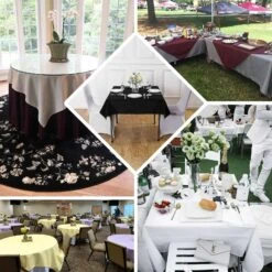 70"x70" Premium Seamless Polyester Square Tablecloth - 200GSM 22 70"x70" Premium Seamless Polyester Square Tablecloth - 200GSM -Home Decor Promotional Store TAB SQUR 70 PRM EBC2 e5bafd8e 833a 4488 be91 bd67cb9a4e94
