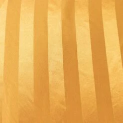 120" Satin Stripe Seamless Round Tablecloth -Home Decor Promotional Store TAB STN02 120 GOLD D10
