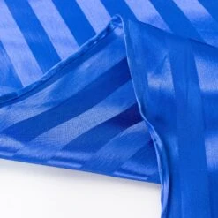 120" Satin Stripe Seamless Round Tablecloth -Home Decor Promotional Store TAB STN02 120 ROY D05