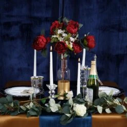 2 Bush | Artificial Silk Peony, Rose & Hydrangea Flower Bouquet -Home Decor Promotional Store TableForTwo2020 D10 1000x be97f7a0 e56b 4dfe a74a 9e3ad20ea039