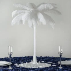 6 Pack | 24'' Eiffel Tower Glass Flower Vase