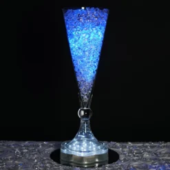 Pack Of 4 - Reversible Crystal Ball Trumpet Glass Vase 33 Pack Of 4 - Reversible Crystal Ball Trumpet Glass Vase -Home Decor Promotional Store VASE A16 D06