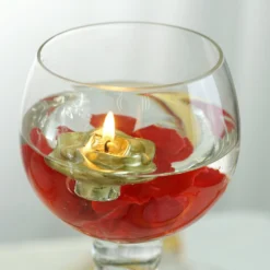 Set Of 3 | Clear Long Stem Globe Glass Vase Candle Holder Set - 12"|14"|16" -Home Decor Promotional Store VASE A25 D01