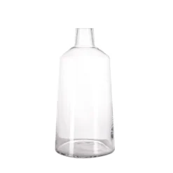 2 Pack - 12" Tapered Neck Clear Glass Flower Bud Vase Centerpieces -Home Decor Promotional Store VASE A28 12 D01