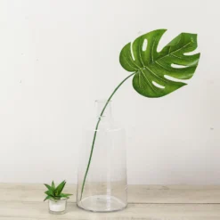 2 Pack - 12" Tapered Neck Clear Glass Flower Bud Vase Centerpieces -Home Decor Promotional Store VASE A28 12 D07