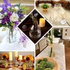 2 Pack - 12" Tapered Neck Clear Glass Flower Bud Vase Centerpieces -Home Decor Promotional Store VASE A28 EBC2.progressive 9c14cb9c 6409 4fc6 b0db 547c7c97af56