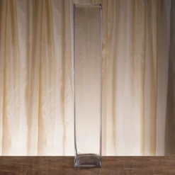 6 Pack | Heavy Duty Square Glass Cylinder Vases, Clear Glass Flower Vase -Home Decor Promotional Store VASE A6 24 D03.progressive 1ac58bb8 7074 4645 8704 719b464b8d6f