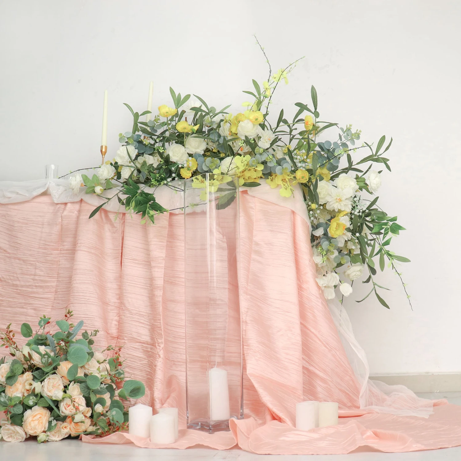 2 Pack | Heavy Duty Square Glass Cylinder Vases, Clear Glass Flower Vase 11 2 Pack | Heavy Duty Square Glass Cylinder Vases, Clear Glass Flower Vase - Image 11