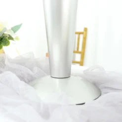 Tall Brushed Silver Metal Trumpet Flower Vase Centerpiece 26 Tall Brushed Silver Metal Trumpet Flower Vase Centerpiece -Home Decor Promotional Store VASE A71 24 SILV D04.progressive 7dabe281 07e9 49fa b148 6da72360f6b8