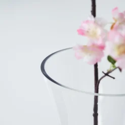 Set Of 2 | Tall Clear Reversible Clarinet Glass Trumpet Vases -Home Decor Promotional Store VASE A72 24 CLR D10.progressive 28b23109 7519 4331 8260 f854216a54ba