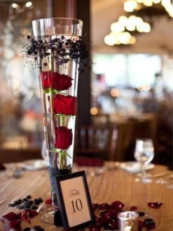 4 Pack | 28'' Clear Heavy Duty Trumpet Glass Vase -Home Decor Promotional Store VASE A8 28 D20 760x760 4d6656b2 93ce 4e9f b88f 2f3c40b400e3