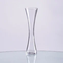 12 Pack | Clear Heavy Duty Concave Glass Vase, Hourglass Shaped Flower Vases -Home Decor Promotional Store VASE A9 12 01 b42f5b76 0287 42e0 b658 b24251234e52