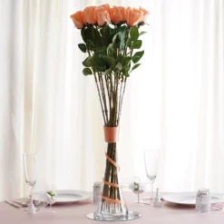 6 Pack | Clear Heavy Duty Concave Glass Vase, Hourglass Shaped Flower Vases -Home Decor Promotional Store VASE A9 20 D03.progressive 3bdd8236 aeda 4c24 bc74 c5657a9ae335