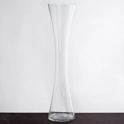 6 Pack | Clear Heavy Duty Concave Glass Vase, Hourglass Shaped Flower Vases -Home Decor Promotional Store VASE A9 24 D02.progressive 422519bb ef64 4979 8ec1 dcc3cdb2cbcb