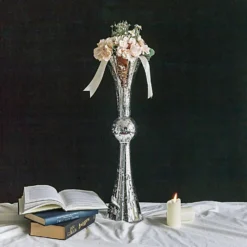 2 Pack Mercury Reversible Latour Trumpet Glass Vases 24" Tall 32 2 Pack Mercury Reversible Latour Trumpet Glass Vases 24" Tall -Home Decor Promotional Store VASE B01 23 SILV D02.progressive ad76e713 bc03 43c6 9249 53a8db09ba44