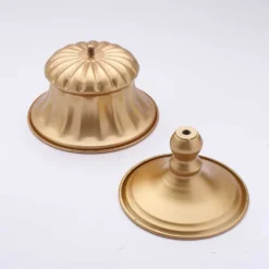 2 Pack Gold Metal Roman Style Flower Table Pedestal Vase, Antique Mini Compote Vase 6" 21 2 Pack Gold Metal Roman Style Flower Table Pedestal Vase, Antique Mini Compote Vase 6" -Home Decor Promotional Store VASE PB002 6 GOLD D06