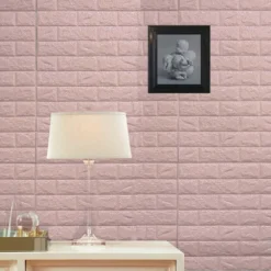 10 Pack Foam Brick Peel And Stick 3D Wall Tile Panels Covers 58sq.ft 31 10 Pack Foam Brick Peel And Stick 3D Wall Tile Panels Covers 58sq.ft -Home Decor Promotional Store WLL FOAM01 PINK 01.progressive 43eee0b2 916b 448b 8a50 9069a6f7dc4f