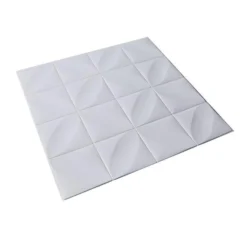 10 Pack 3D White Foam Self Adhesive Wall Panels - Diamond Design 52 Sq Ft -Home Decor Promotional Store WLL FOAM02 WHT 99 grande.progressive 0c865fbf 7e7b 468e b14d 543b168d4994