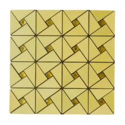 10 Pack Peel And Stick Backsplash Tiles, Rhinestone Studded 3D Metal Wall Panels 10 Sq Ft 26 10 Pack Peel And Stick Backsplash Tiles, Rhinestone Studded 3D Metal Wall Panels 10 Sq Ft -Home Decor Promotional Store WLL METAL02 GOLD D02