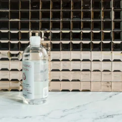 10 Pack Peel And Stick Backsplash Mirror Wall Tiles 10 Sq Ft -Home Decor Promotional Store WLL MIRR02 PINK 01