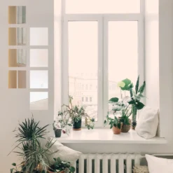 12 Pack | Square Mirror Wall Stickers, Acrylic Removable Wall Decals For Home Decor -Home Decor Promotional Store WLL STK MIRR SQU 12 S 02.progressive a59fdb1a 31f1 4e3e a229 0bf2ff5347c0