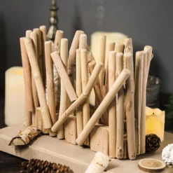 Natural Rectangle Driftwood Wooden Flower Vase With Glass Tubes, Cylinder Glass Hydroponic Vase 7" Tall 5" 16 Natural Rectangle Driftwood Wooden Flower Vase With Glass Tubes, Cylinder Glass Hydroponic Vase 7" Tall 5" -Home Decor Promotional Store WOD CAND 011 NAT D06.progressive 11d42aa3 5040 4d01 954b f724bfcf8ac4