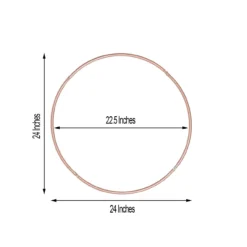 Rose Gold Heavy Duty Metal Hoop Wreath, Floral Hoop -Home Decor Promotional Store WOD HOPMET2 24 054 98.progressive 45ab1ea1 f8b8 4b44 8479 f3bbb5727fe9