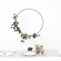 Rose Gold Heavy Duty Metal Hoop Wreath, Floral Hoop -Home Decor Promotional Store WOD HOPMET2 24 054 01.progressive 5170494c 377b 4ed2 9b9b 49c09652293b