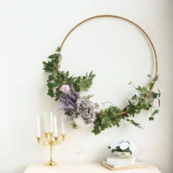 Gold Heavy Duty Metal Hoop Wreath, Floral Hoop -Home Decor Promotional Store WOD HOPMET2 32 GOLD D01.progressive 9db6c594 5269 4312 bcbd 5ffcdc42c36c scaled