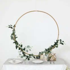Gold Heavy Duty Metal Hoop Wreath, Floral Hoop -Home Decor Promotional Store WOD HOPMET2 36 GOLD 01.progressive 9ec3414b 153f 4bac 8d02 424109c7989c