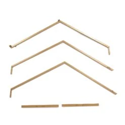 Gold Metal Hexagon Table Arch Centerpiece Stand, Geometric Self Standing Flower Balloon Frame -Home Decor Promotional Store WOD HOPMET5H 20 GOLD D06