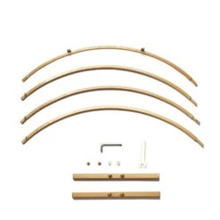 Metal Round Hoop Centerpiece, Self Standing Table Floral Wreath Frame 28" -Home Decor Promotional Store WOD HOPMET5 28 GOLD D07