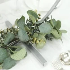 Metal Round Hoop Centerpiece, Self Standing Table Floral Wreath Frame 32" -Home Decor Promotional Store WOD HOPMET5 32 SILV D01