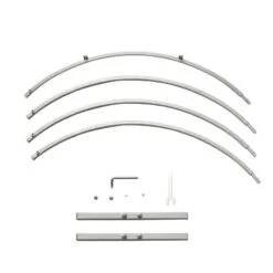 Metal Round Hoop Centerpiece, Self Standing Table Floral Wreath Frame 32" -Home Decor Promotional Store WOD HOPMET5 32 SILV D07