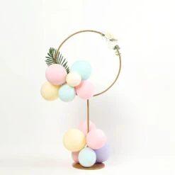 Gold Column With Hoop Flower Pillar Stand, Metal Arch Table Centerpiece – Height Adjustable -Home Decor Promotional Store WOD HOPMET7 4 GOLD D11.progressive efab118c 3c5b 42cb 95b8 380487cfd62e