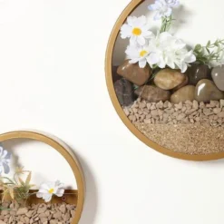 Set Of 3 | Half Moon Wall Planters, Round Metal Wall Hanging Planter, Modern Indoor/Outdoor Terrarium - 6"|8"|12" -Home Decor Promotional Store WOD HOPSHLF RND2 GOLD D02 490x490 fe2d910b e5cb 49ab a48f c7f163c392f8