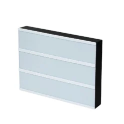 192 Letters | LED Light Box, A4 Cinema Marquee Sign Personalized - Cool White -Home Decor Promotional Store WOD METLTR04 WHT D06